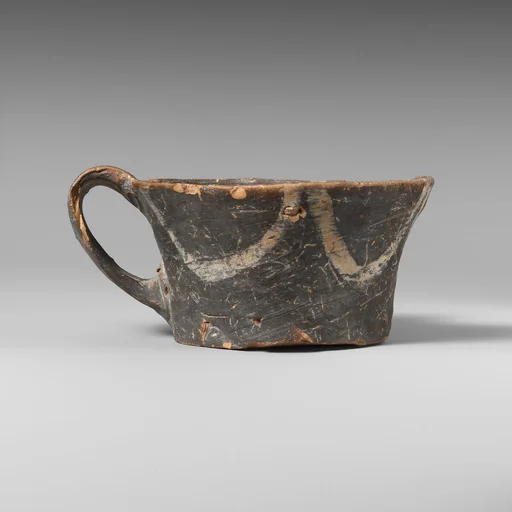 Terracotta straight-sided cup