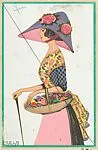 Fashion (Easter Card) — Mela Koehler|Wiener Werkstätte