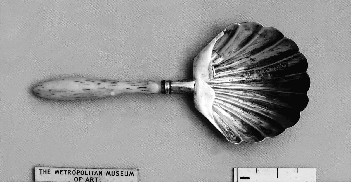 Caddy spoon — J. L., Birmingham