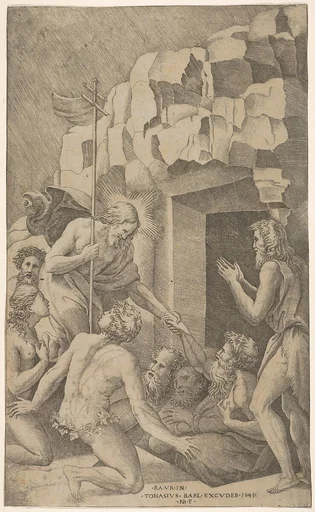 Christ in Limbo, after Raphael