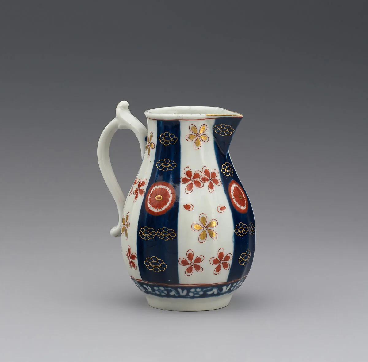 Cream jug (part of a service) — Worcester factory