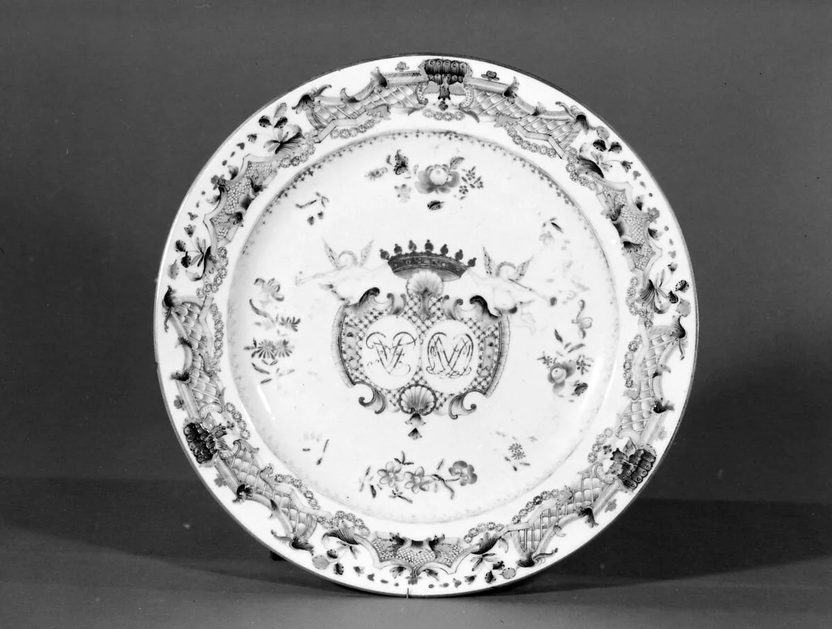 Platter (one of a pair) — Unknown
