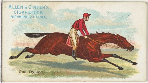 George Oyster, from The World's Racers series (N32) for Allen & Ginter Cigarettes