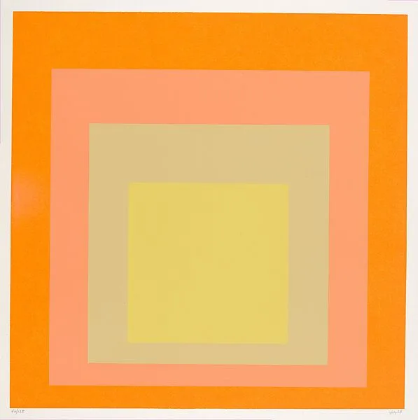 Untitled, from "Homage au Carré" — Josef Albers