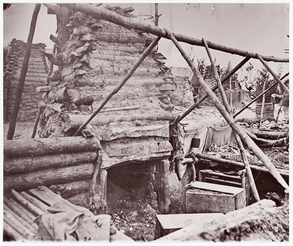 Abandoned Camp, Falmouth, Virginia — Andrew Joseph Russell|Mathew B. Brady