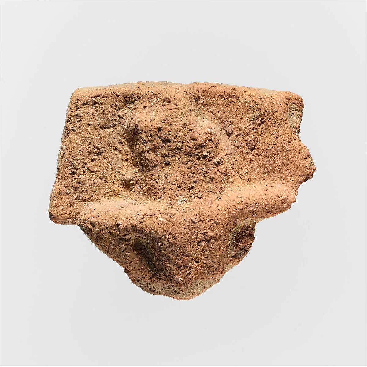 Fragment of a terracotta plaque — Unknown