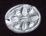 Stamp seal (scaraboid) with geometric design — Unknown