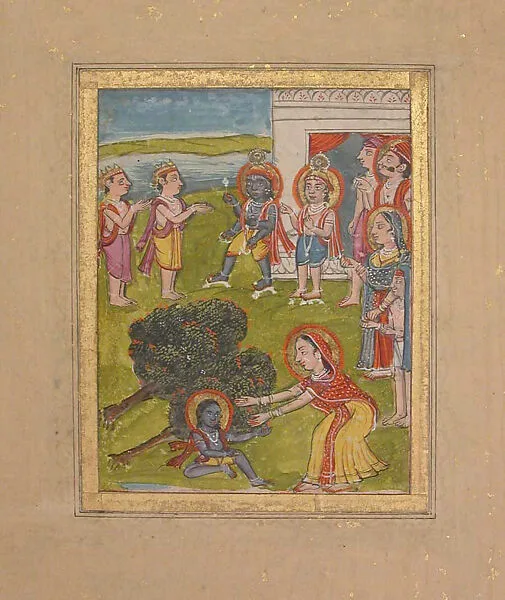 Scene from the Life of Krishna — Unknown