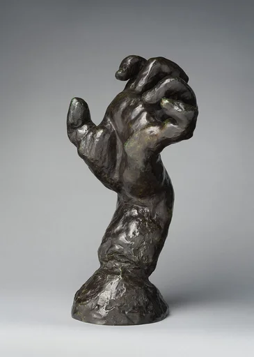 The Clenched Left Hand (Study for Hand of Pierre de Wiessant)