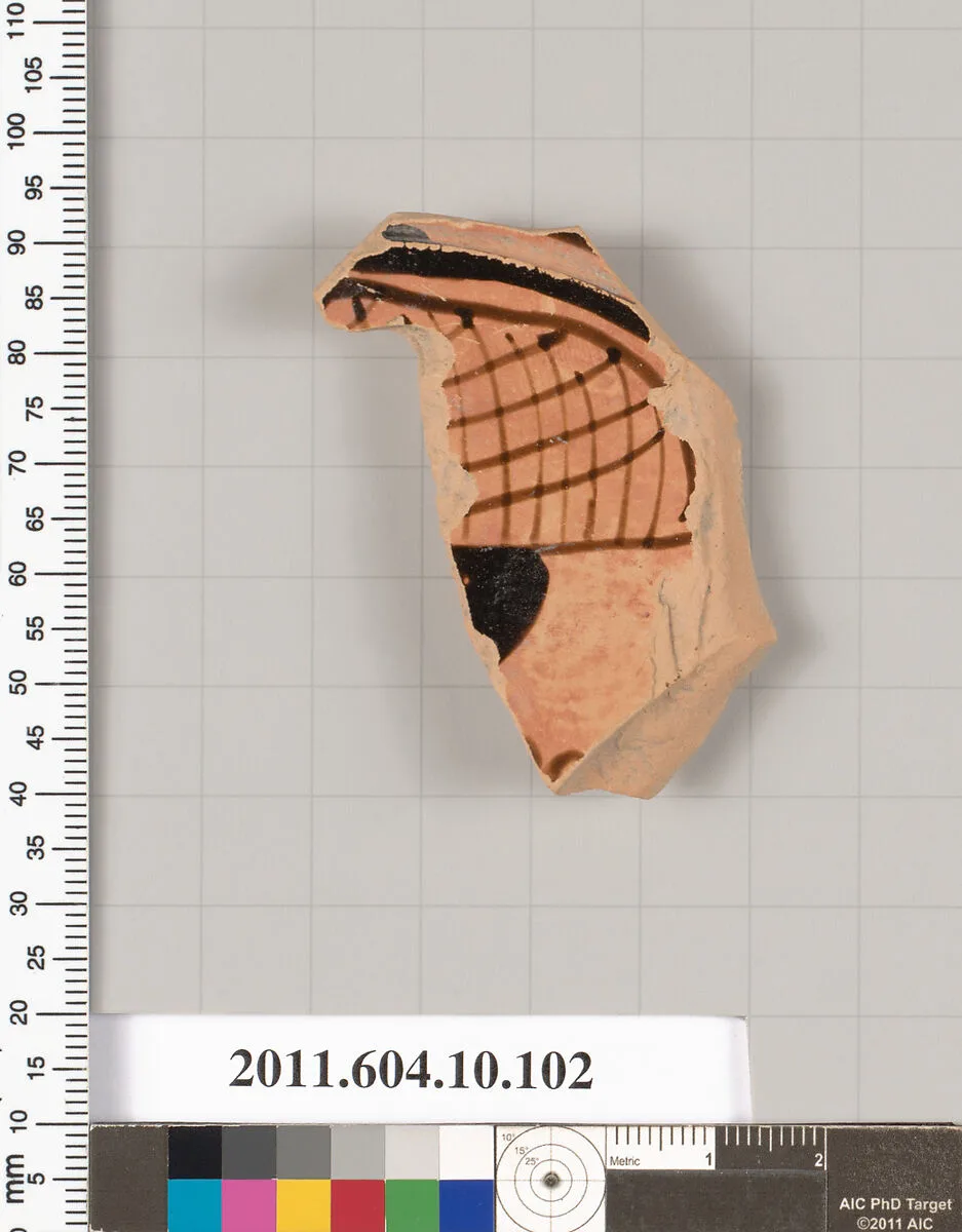 Terracotta fragment of a Genucilia plate — Unknown