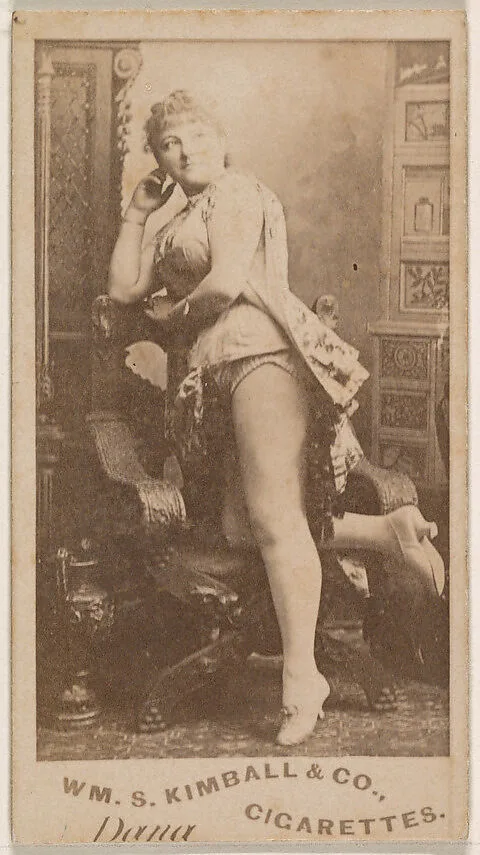 Miss Dana, from the Actresses series (N203) issued by Wm. S. Kimball & Co. — William S. Kimball & Company