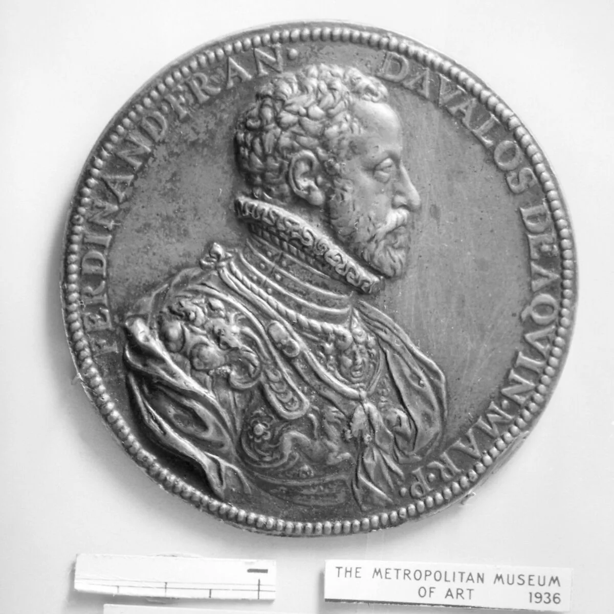 Ferdinando Francesco II d'Avalos of Aquino, Marquis of Pescara (ca. 1530–1571) — Annibale Fontana