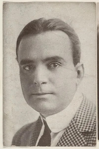 Douglas Fairbanks, bakery card from the Movie Stars series (D56), issued by the Ivan B. Nordhem Company and Simmen's Model Bakery — Ivan B. Nordhem Company|Simmen's Model Bakery