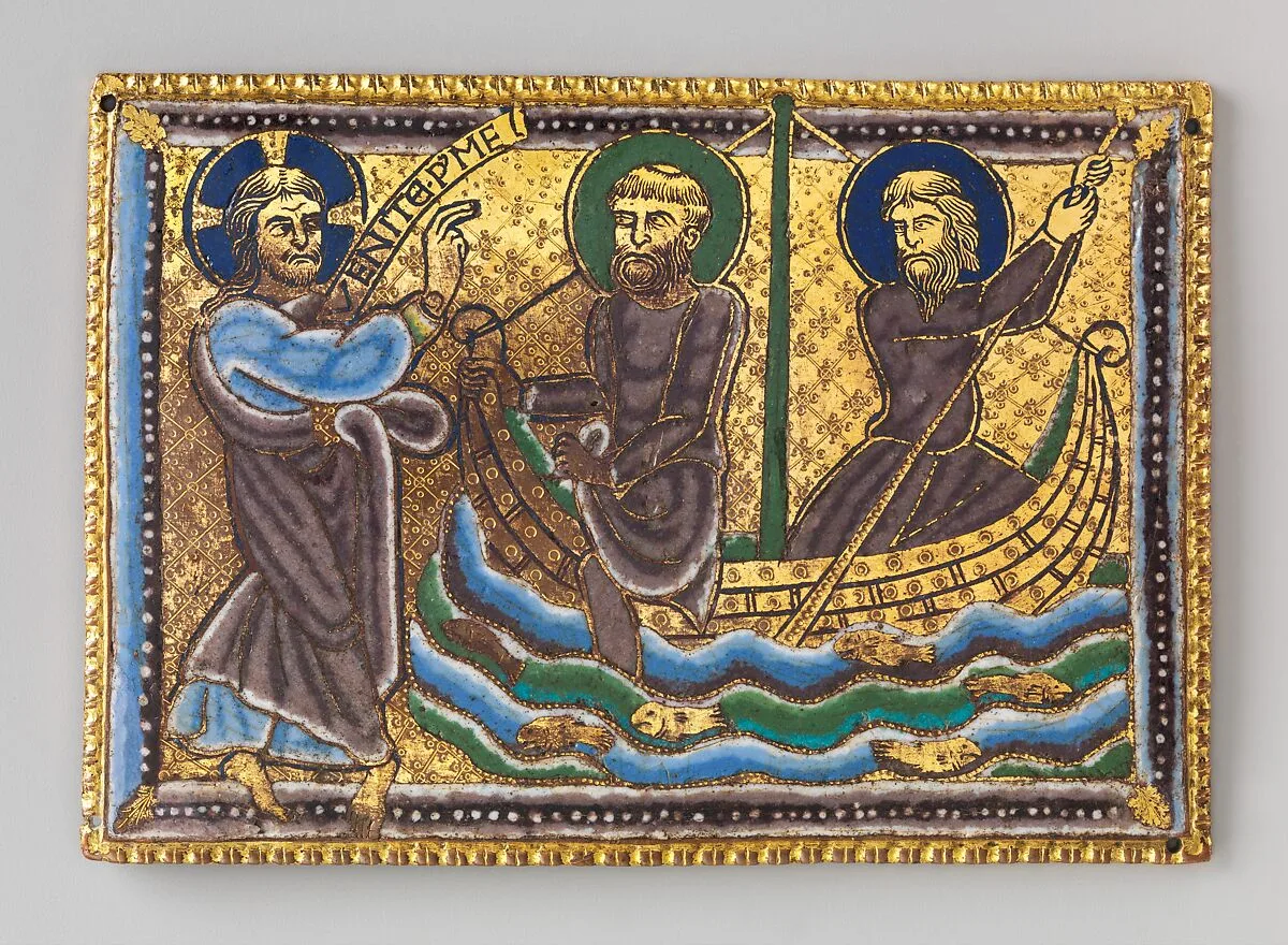 Plaque with the Calling of Saints Peter and Andrew — Unknown
