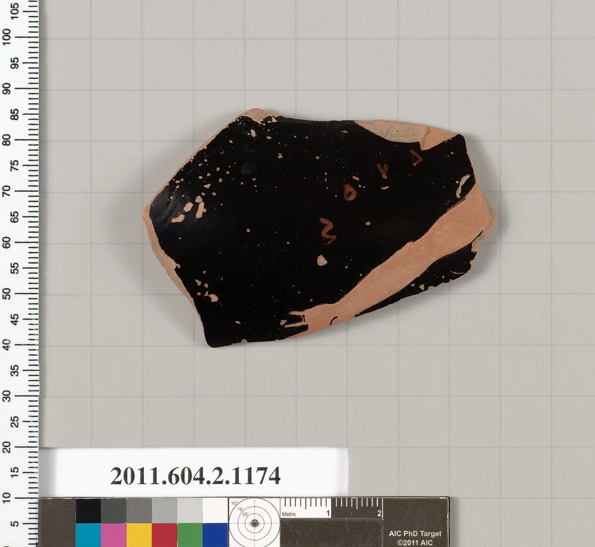 Terracotta fragment of a hydria: kalpis (water jar)? — Unknown