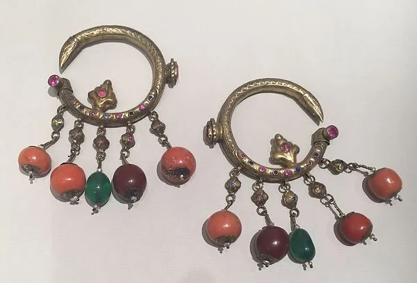 Ear Ornament (Tikhrazin or Douwwah), One of a Pair — Unknown