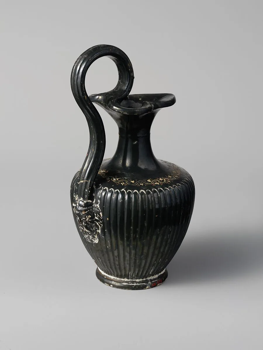 Terracotta oinochoe (jug) — Group of Vienna O.565