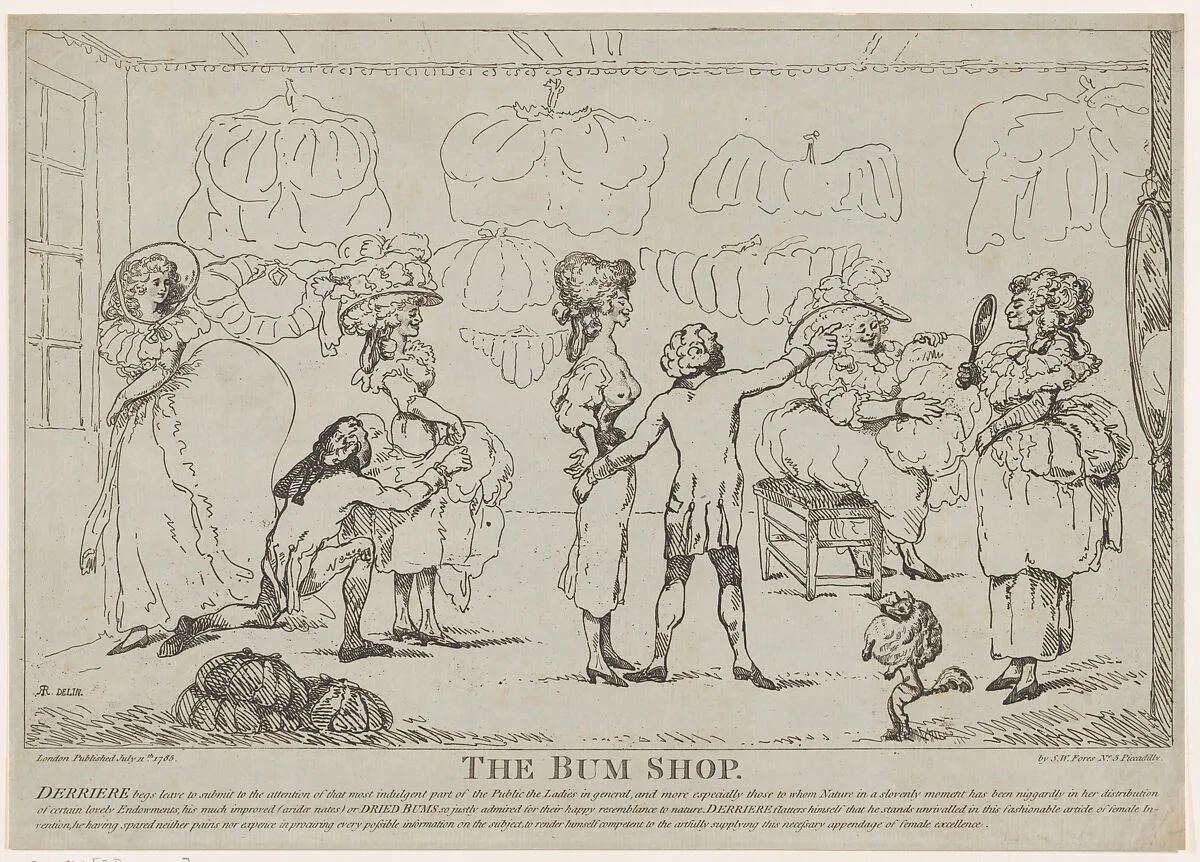 The Bum Shop — S. W. Fores|R. Rushworth
