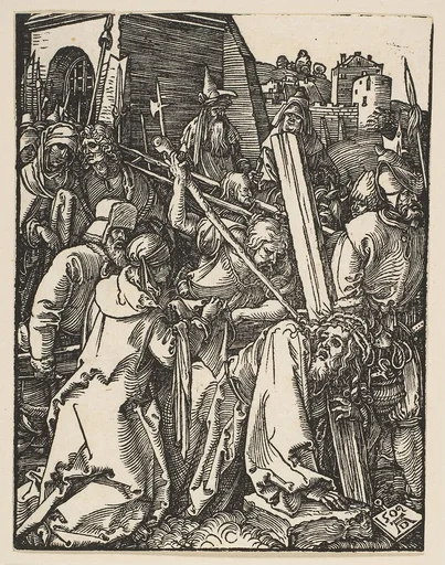 Chist Carrying the Cross, from "The Small Passion"
