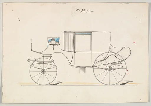 Design for Coupé, no. 744a