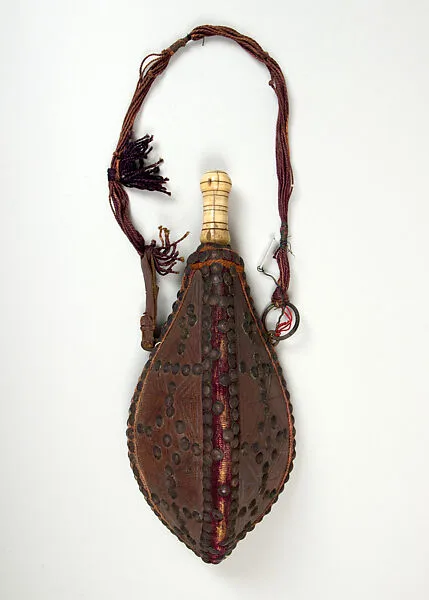 Powder Flask with Cord — Unknown