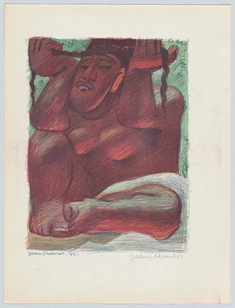 'Idol', from the Picture Book (plate 5) — Kistler (Lynton R. and/or Will A.)|Jean Charlot
