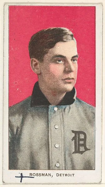 Rossman, Detroit, American League, from the White Border series (T206) for the American Tobacco Company — American Tobacco Company