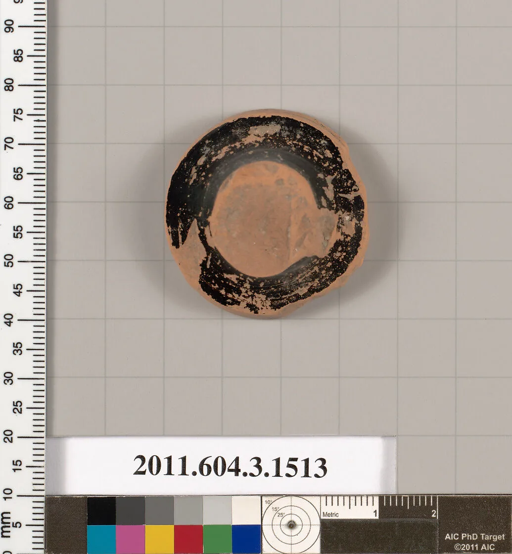 Terracotta fragment of a lekythos (oil flask)? — Unknown