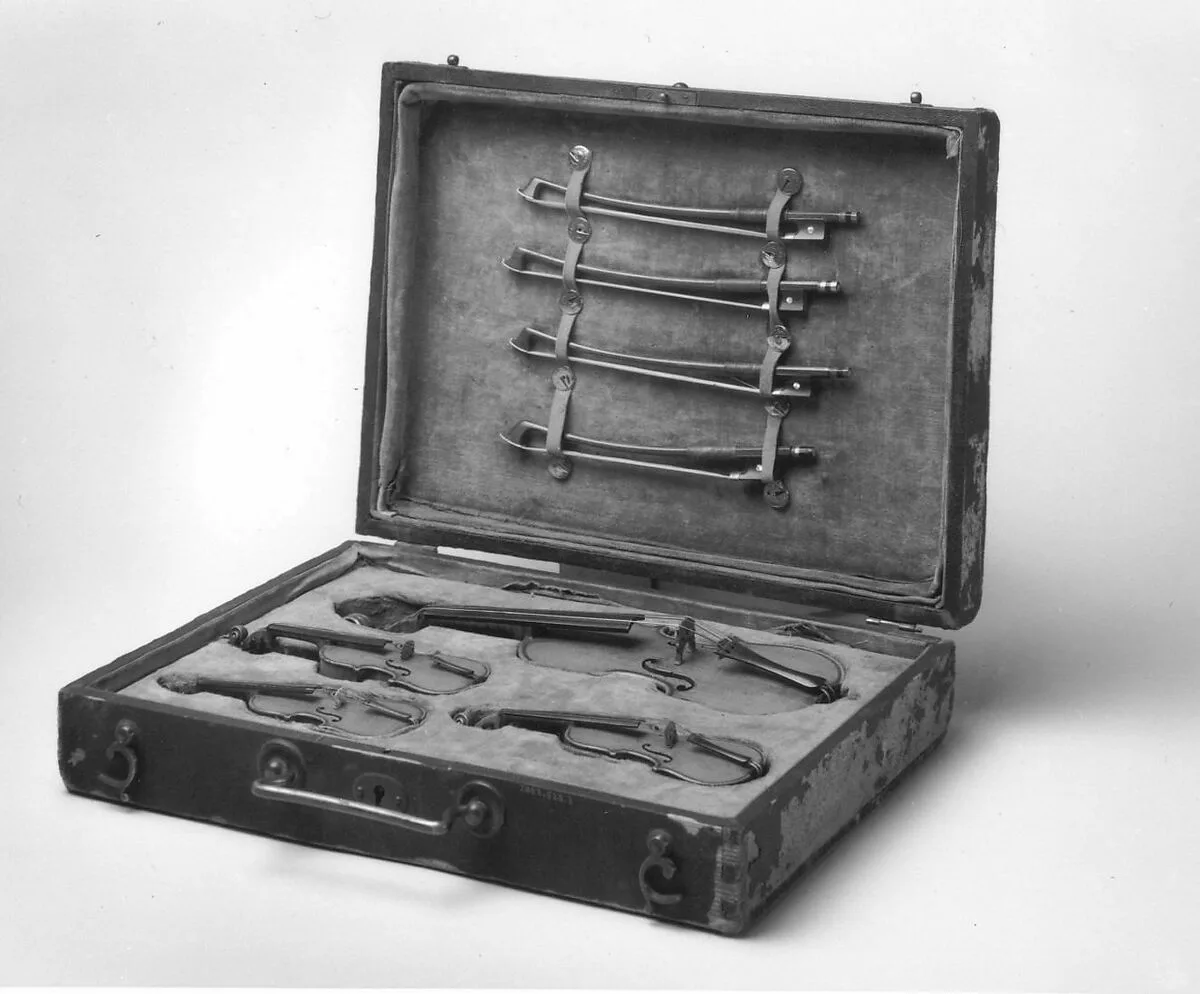 Miniature String Quartet Case — Unknown