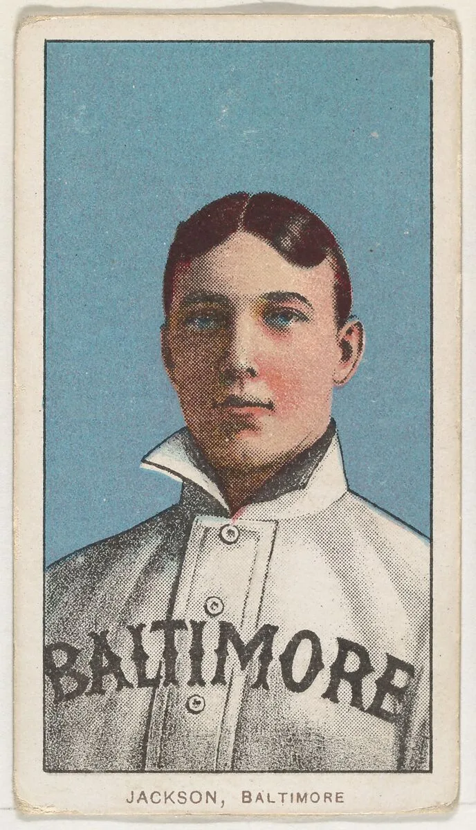 Jackson, Baltimore, Eastern League, from the White Border series (T206) for the American Tobacco Company — American Tobacco Company
