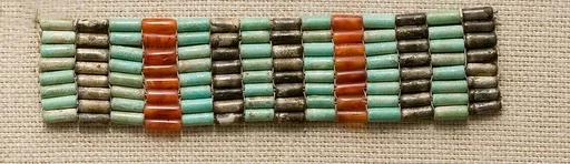 Bracelet from mummy of Satsebek