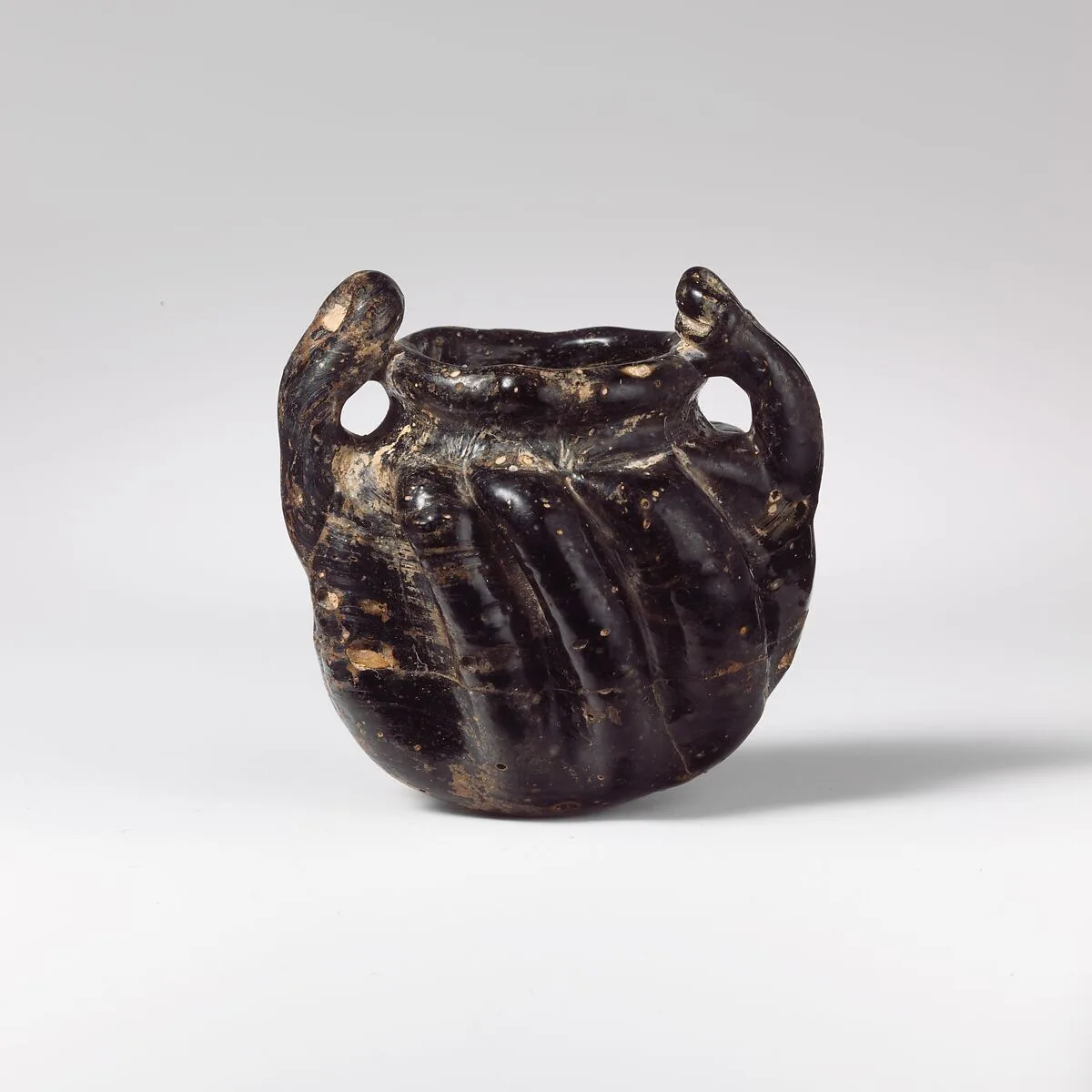 Glass miniature jar — Unknown