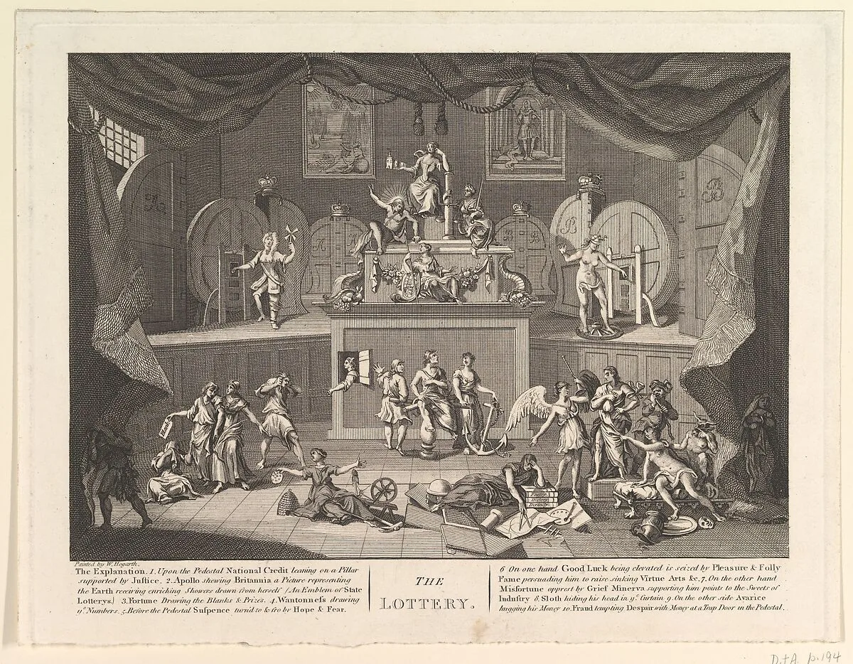 The Lottery — William Hogarth