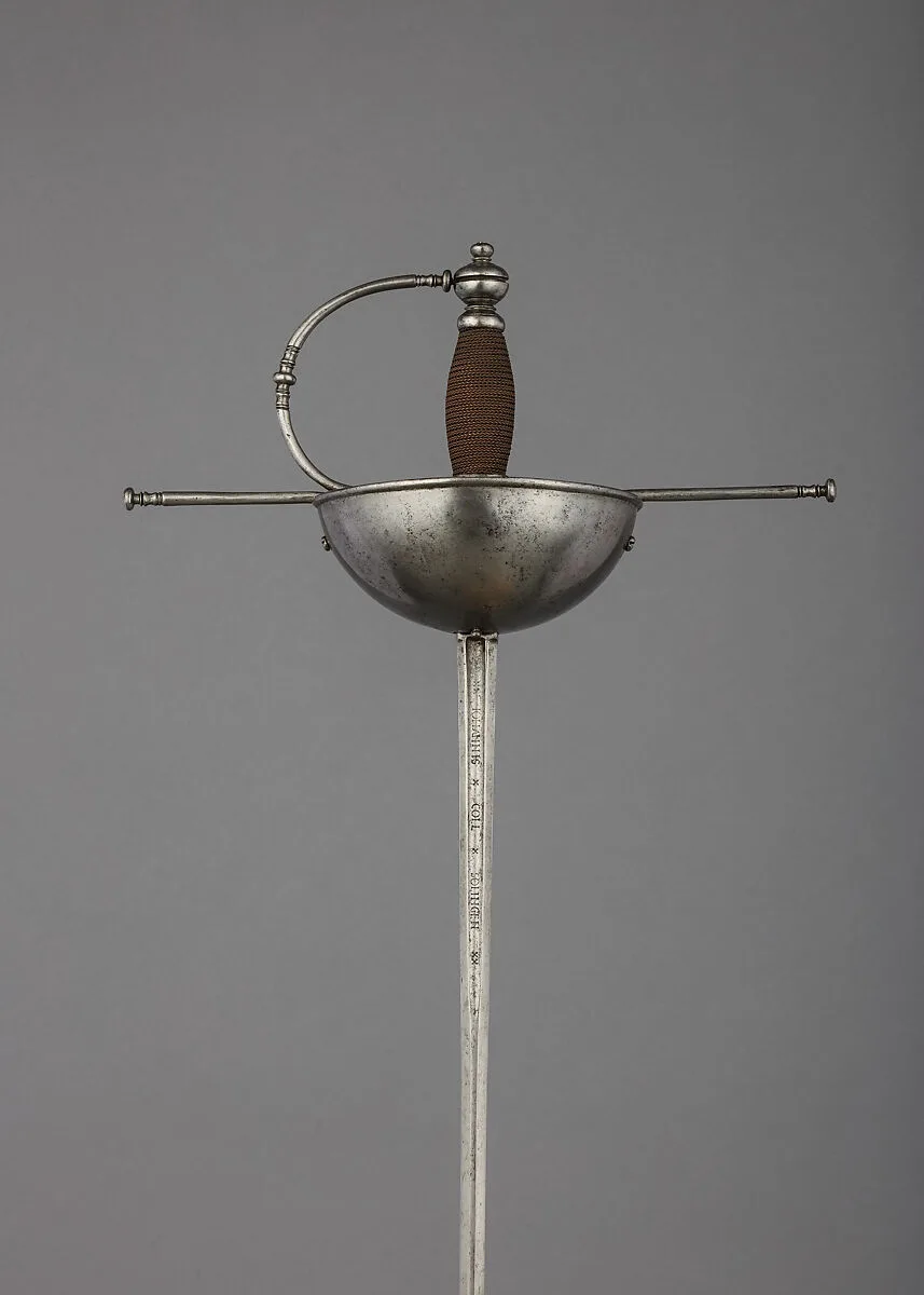 Cup-Hilted Rapier — Unknown