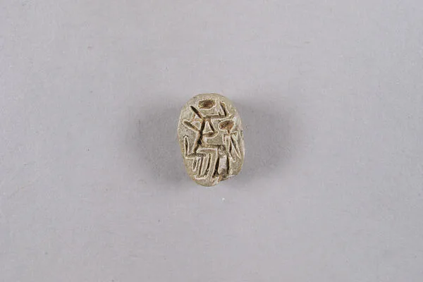 Scarab with an Enthroned Figure — Unknown