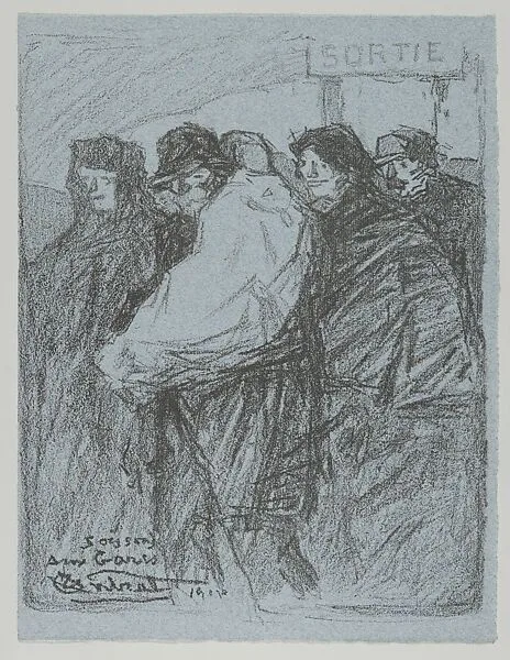 Soissons, aux Gares, from Les Evacués — Louis-Robert Antral