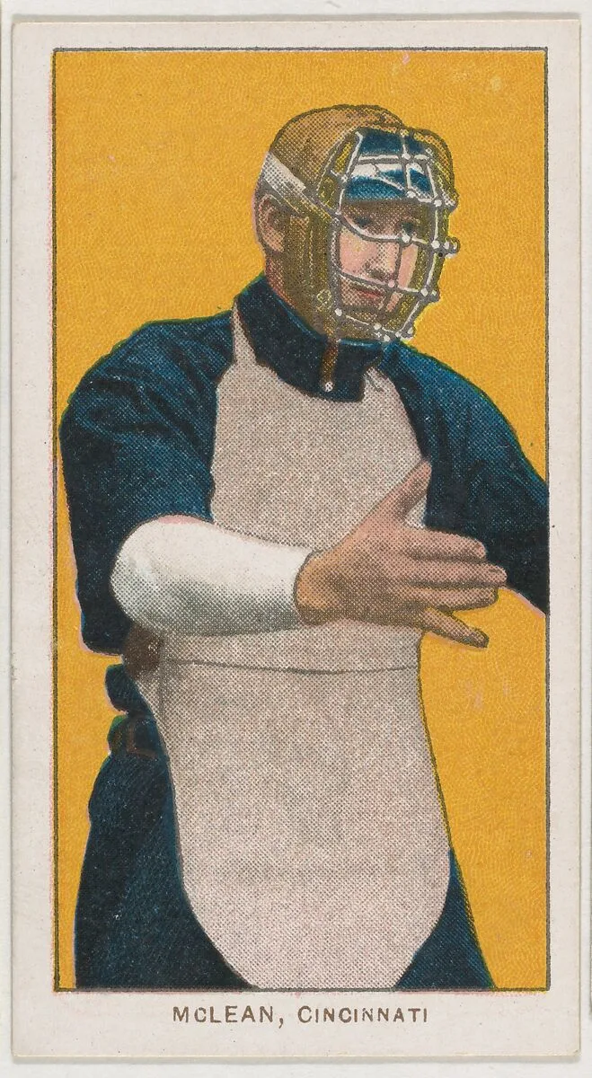 McLean, Cincinnati, National League, from the White Border series (T206) for the American Tobacco Company — American Tobacco Company
