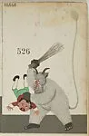Krampus Card — Mela Koehler|Wiener Werkstätte