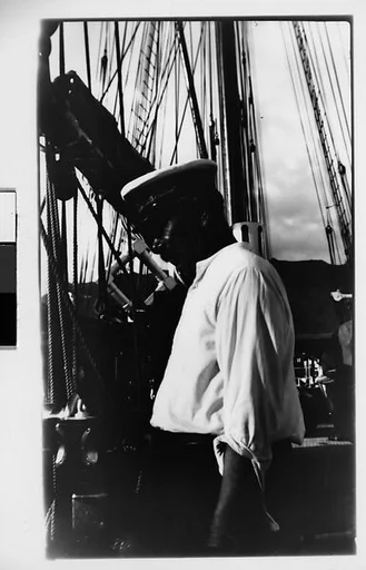 [South Seas: Sailor on Deck of Cressida]
