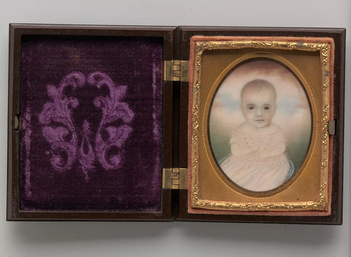 Portrait of a Baby — Mrs. Moses B. Russell (Clarissa Peters)