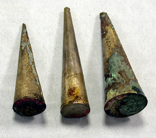 Hammered Silver Cone Ornament