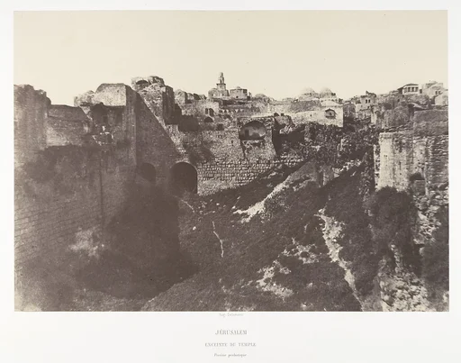 Jérusalem, Enceinte du Temple, Piscine probatique, 1