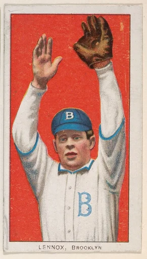 Lennox, Brooklyn, National League, from the White Border series (T206) for the American Tobacco Company