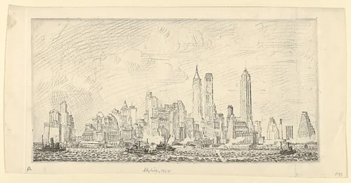 N.Y. (Skyline from Governor's Island)