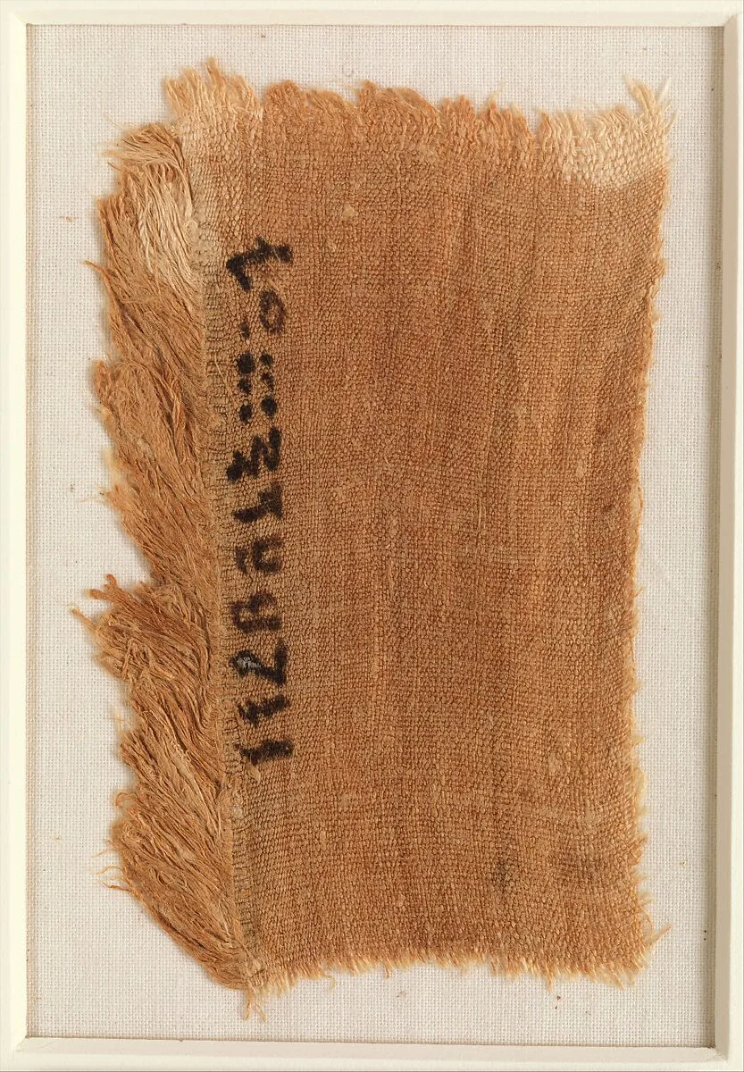 Linen mark, Wah — Unknown