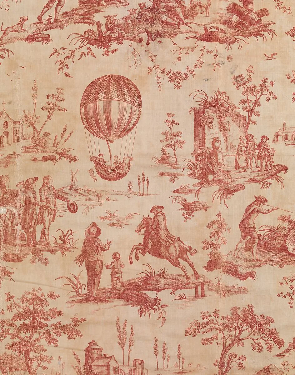 Pictorial print — Oberkampf Manufactory