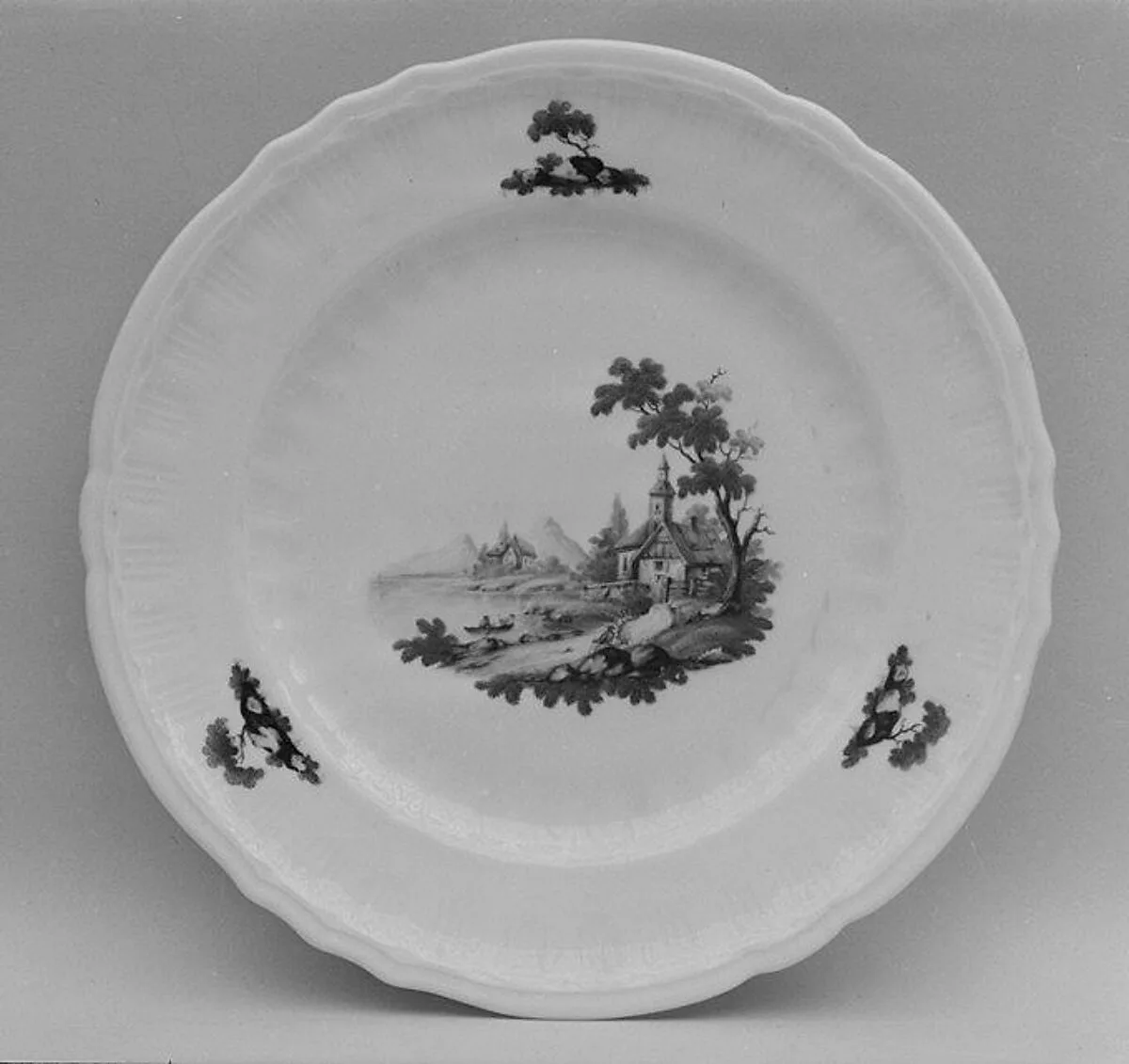 Plate — Zurich Pottery and Porcelain Factory
