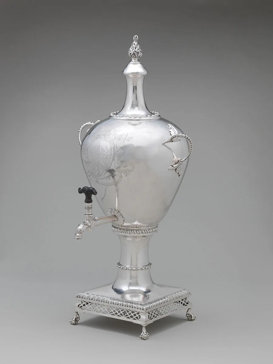 Hot water urn — John Baxter
