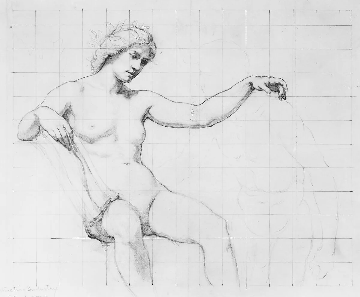 Study for "Science Instructing Industry" — Kenyon Cox