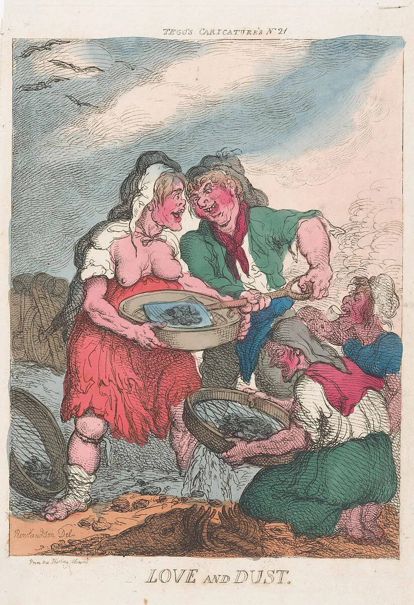 Love and Dust — Thomas Tegg|Thomas Rowlandson
